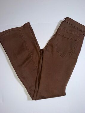Hollister Women’s Brown Stretch Flare Jeans 25x32